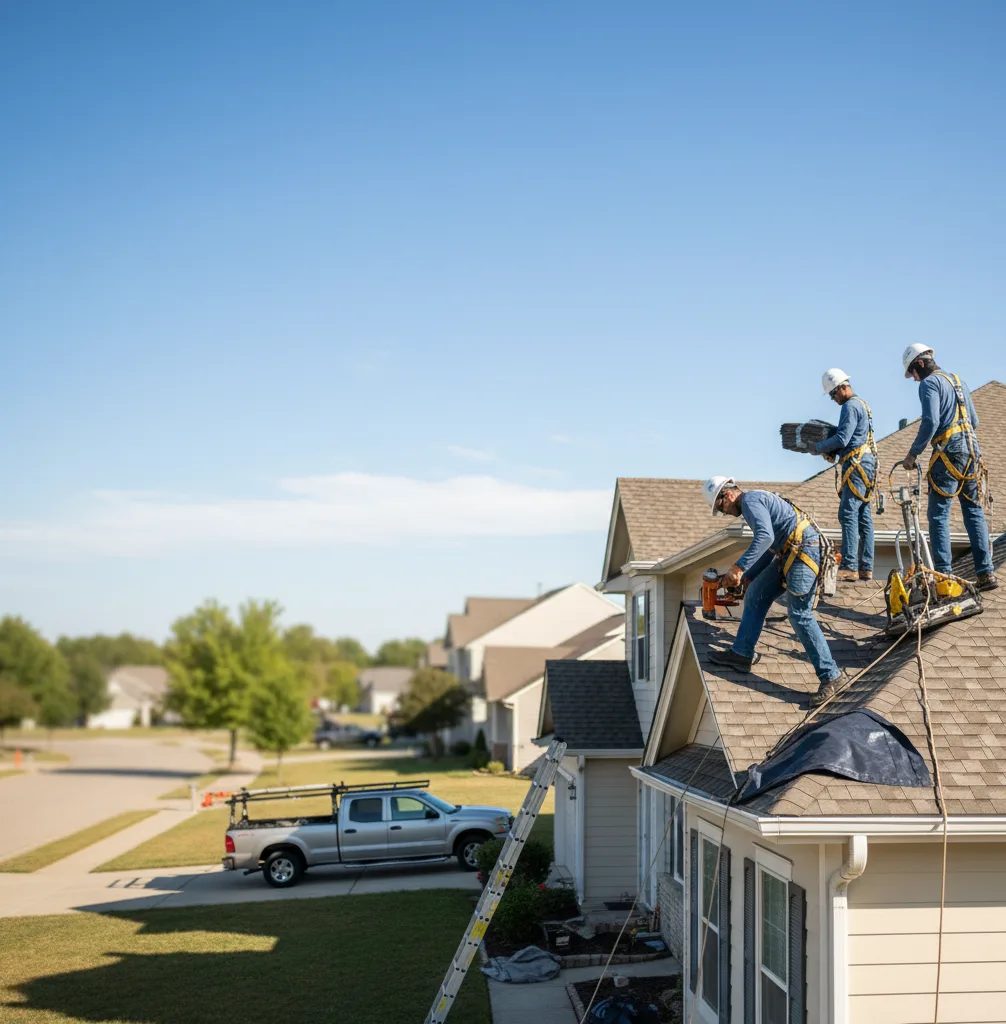 Roof Repair in Troutman